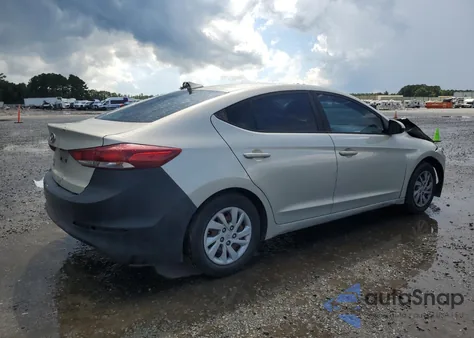 2017 Hyundai Elantra Se z USA, uszkodzony, nr VIN KMHD74LF2HU077716